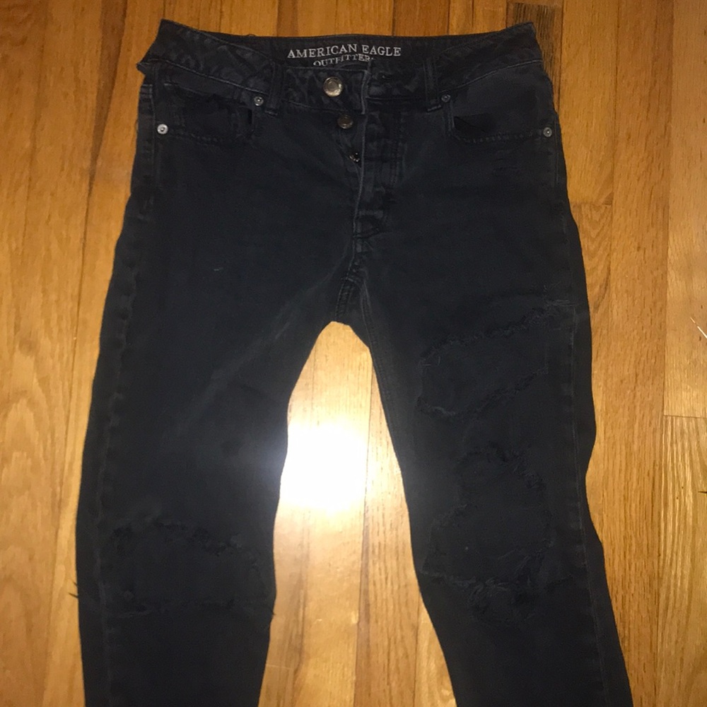 High waist American Eagle bf Jeans